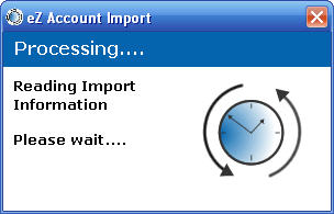 ezAccount Import_processing